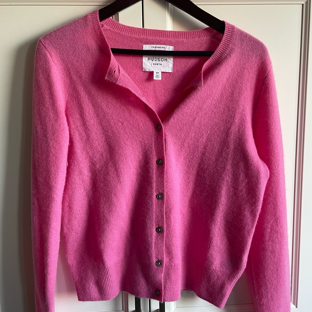 Cashmere Cardigan Hudson North size S pink